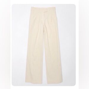 AE Black Ultra Wide-Leg Trousers